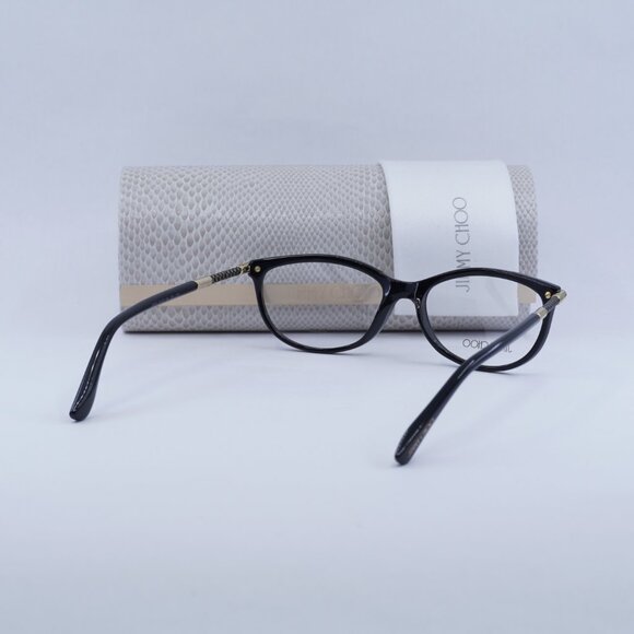 Final Price! Jimmy Choo JJC154 029A 00 Black Eyeglasses 53mm main image 6